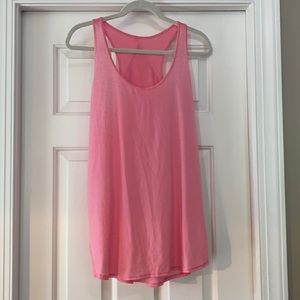 Lululemon loose pleat back tank sz 12